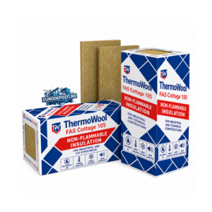 VATA BAZALTICA THERMOWOOL FAS COTTAGE 105, 15 CM GROSIME / 1.44 MP