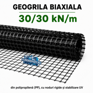 Geogrila biaxiala TG3030S 30/30 kN/m