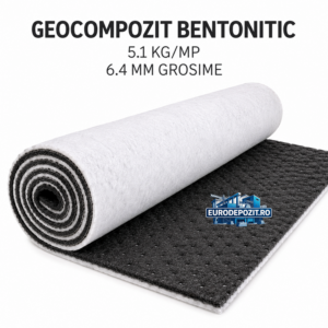 geocompozit bentonitic, GCL, saltea bentonitica, geocompozit impermeabilizare, bentonita sodica, geosynthetic clay liner, geocompozit 5.1 kg mp, geocompozit 6.4 mm, hidroizolatie fundatii, impermeabilizare radier, impermeabilizare pereti subsol, impermeabilizare bazine, impermeabilizare lacuri artificiale, impermeabilizare canale, geotextil bentonita, protectie panza freatica, geosintetice, materiale impermeabilizare, constructii civile, constructii industriale, lucrari de mediu, etansare depozite deseuri, geocompozit 5.1 x 40 metri, Depomax