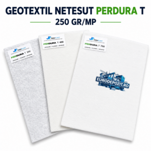 Geotextil netesut alb Perdura T 250 gr/mp