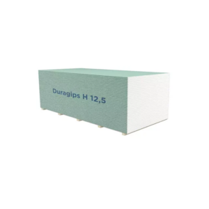 PLACA GIPS CARTON REZISTENTA LA UMIDITATE, DURAGIPS H 12.5 X 1200 X 2600 MM