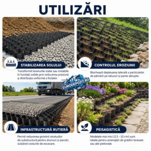 utilizare geocelule standard