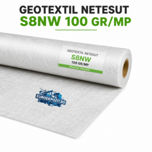 Geotextil netesut transparent S8NW 100 gr/mp