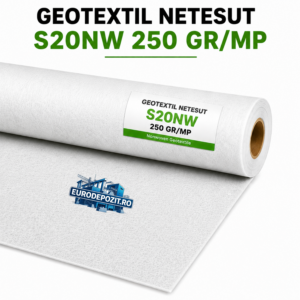 Geotextil netesut transparent S20NW 250 gr/mp